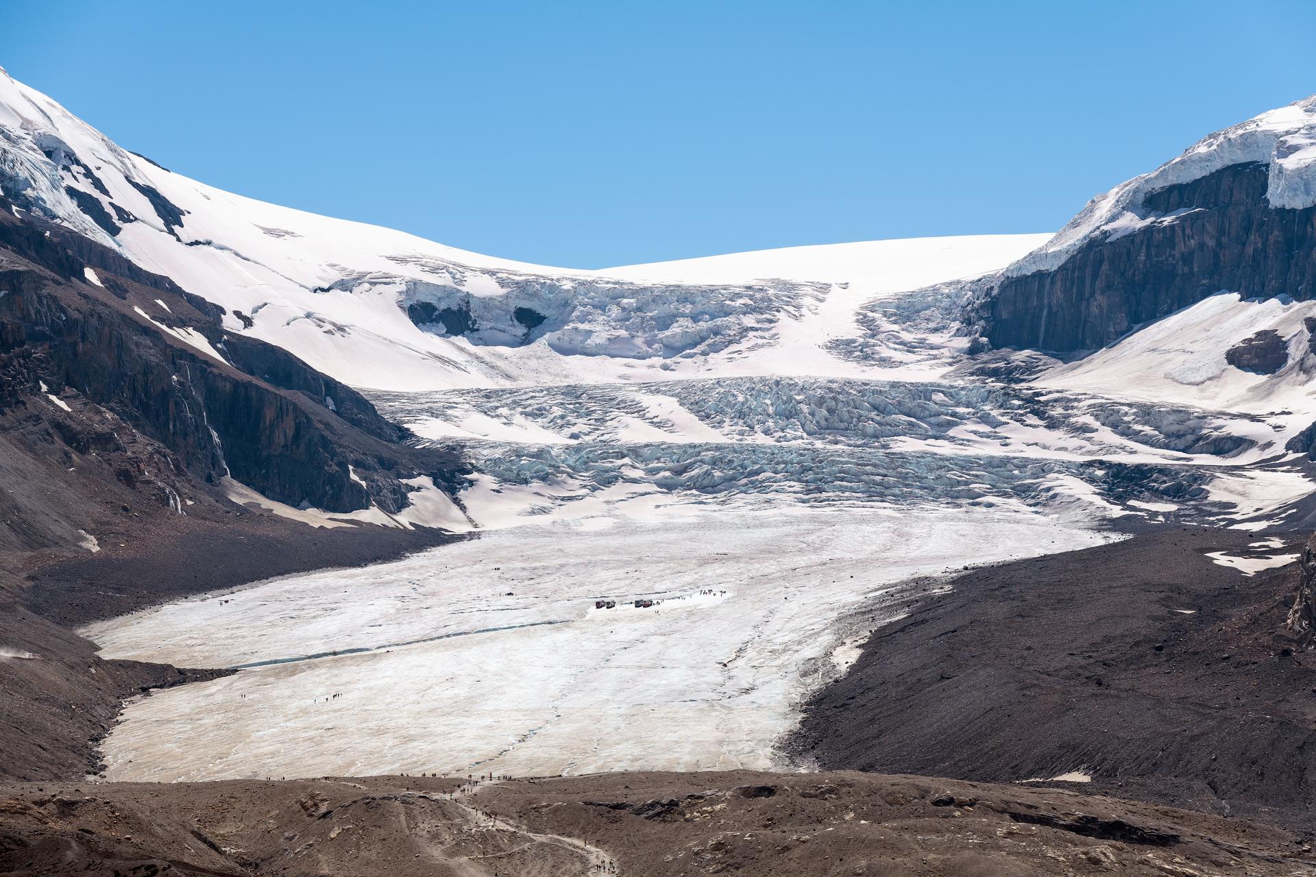 Athabasca Glacier, Icefields Parkway, Canada